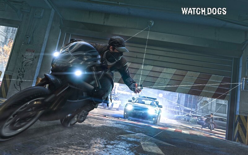 Man on Motorcycle — Gray, Dramatic, Night