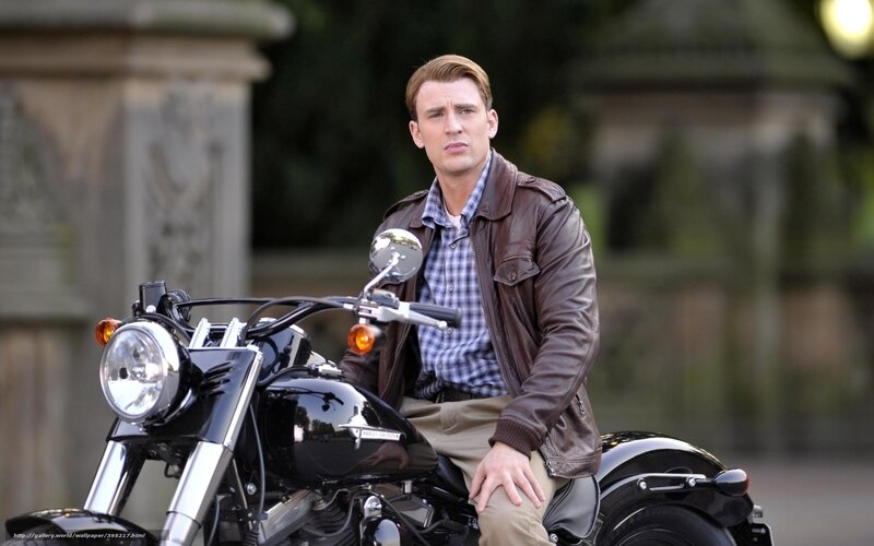 man on motorcycle
