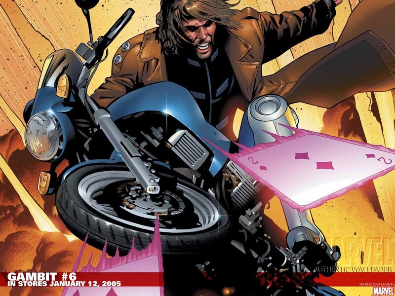 Man on Motorcycle — Yellow, Dramatic, Comic