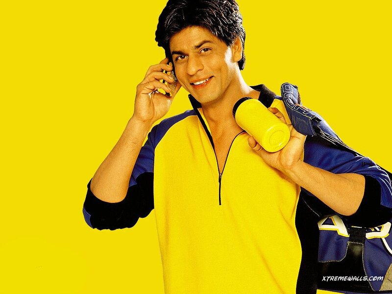 Man on Phone — Yellow