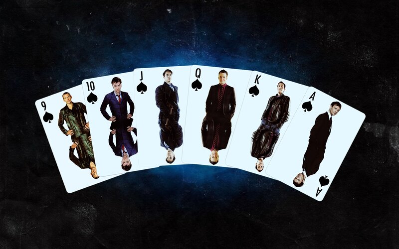 Man on Playing Cards