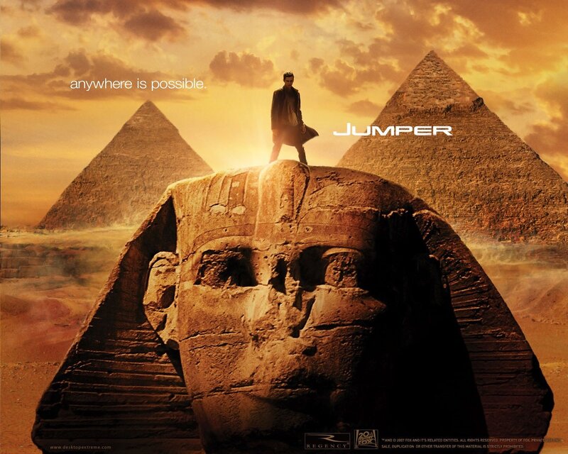 Man on Sphinx Head — Orange