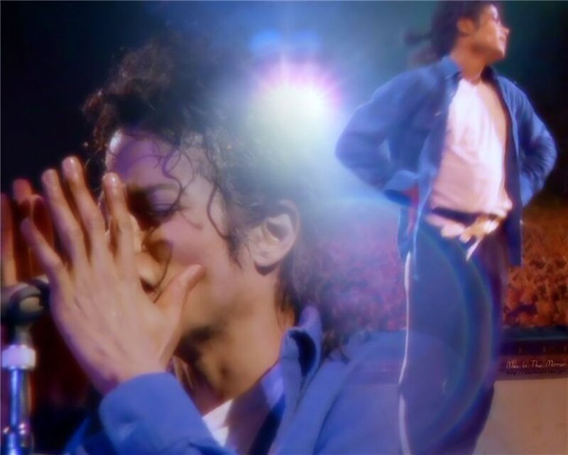 Man on Stage Singing