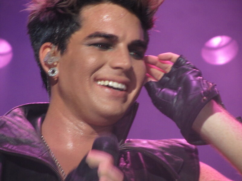 Man on Stage Smiling