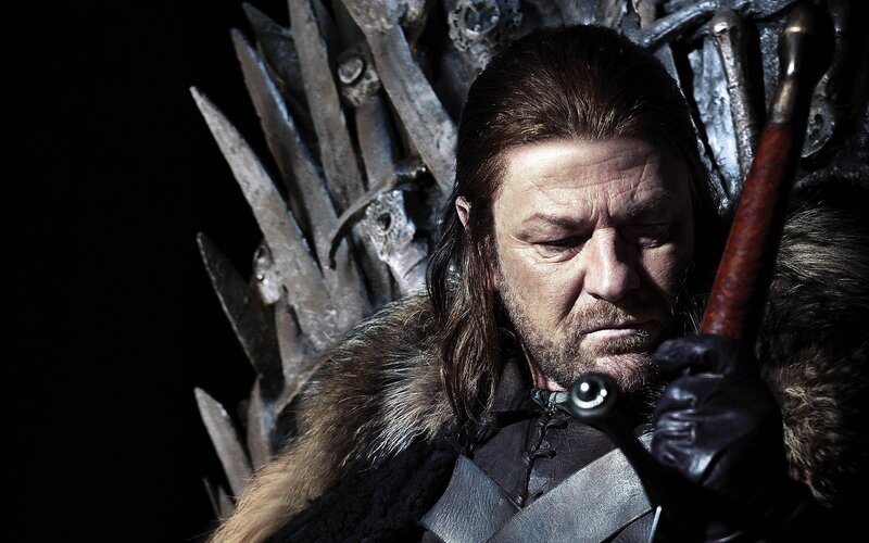 Man on Throne — Black, Dramatic, Photograph, Sword