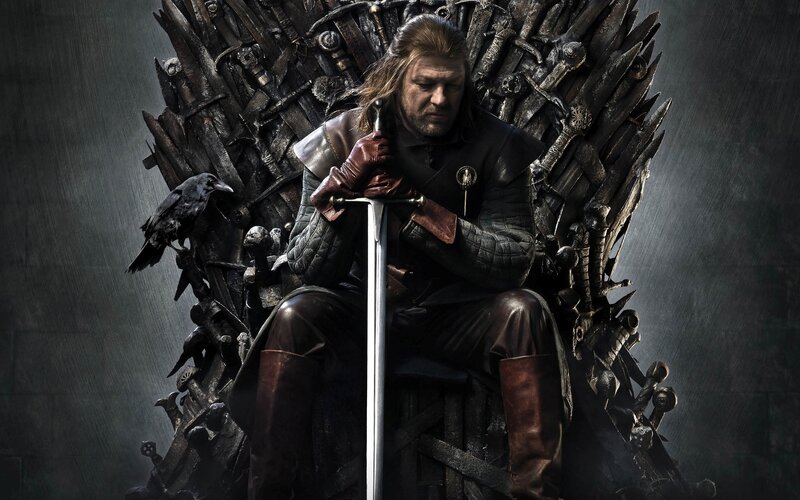 Man on Throne — Black, Dramatic