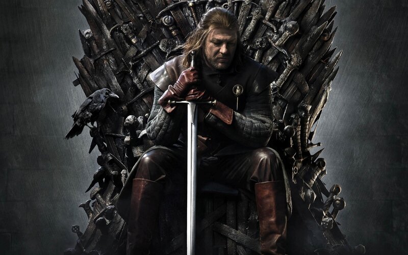 Man on Throne of Swords