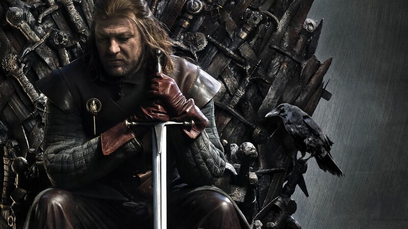 Man on Throne with Sword