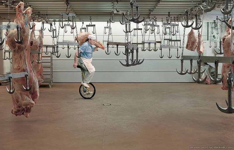 Man on Unicycle