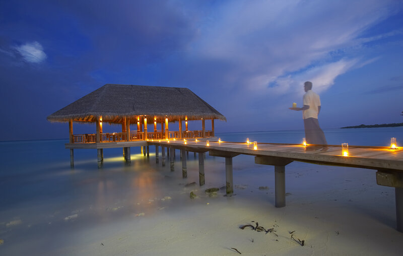 Man on Wooden Pier