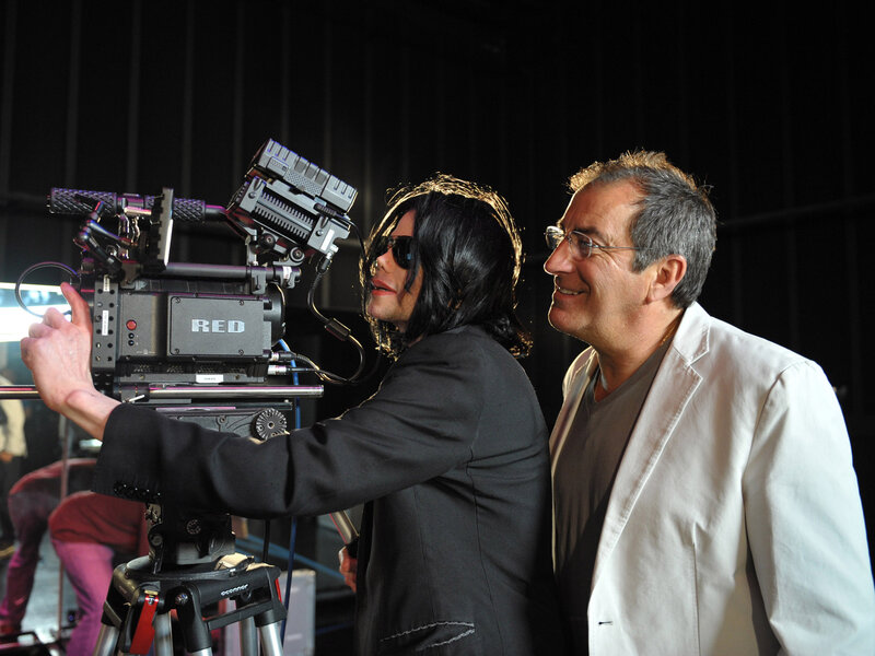 Man Operating Camera