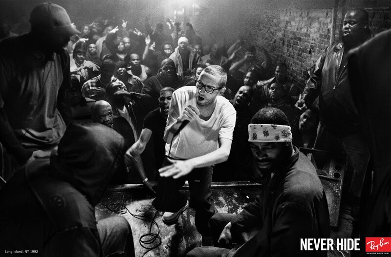 Man performing at a hip-hop battle