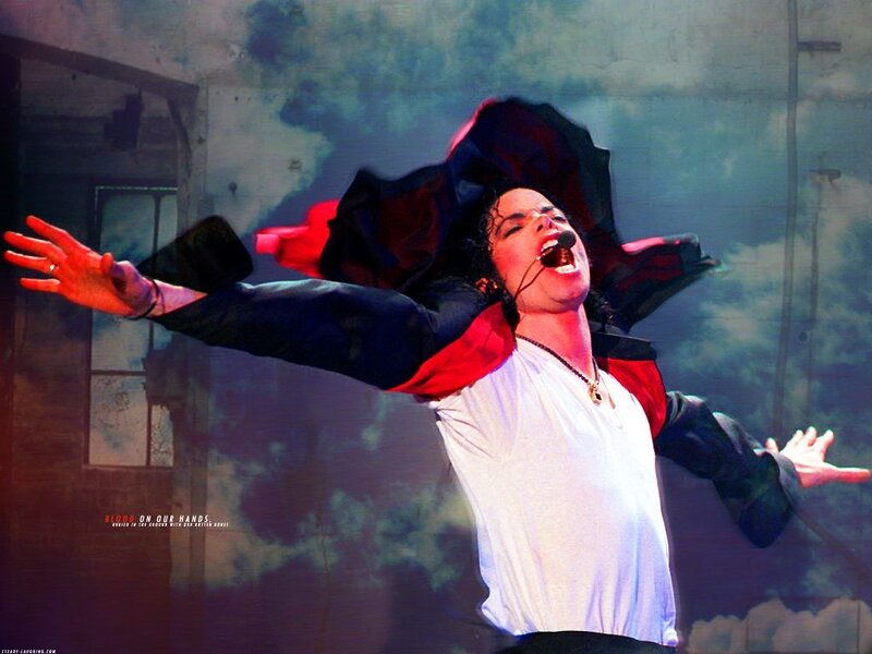 Man Performing on Stage — White