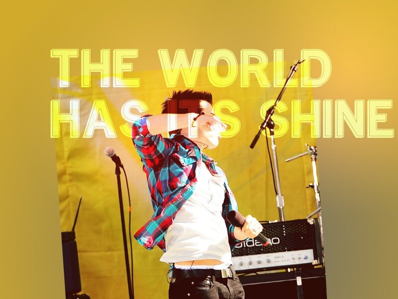 Man Performing on Stage — Yellow