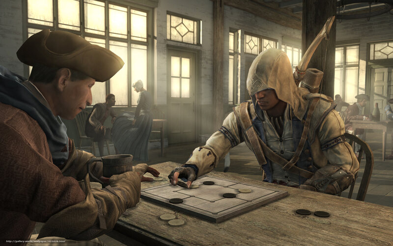 Man Playing Board Game