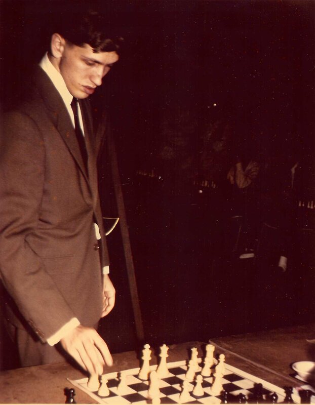Man playing chess