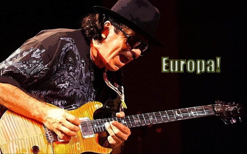 Man Playing Electric Guitar — Black, Dramatic, Night