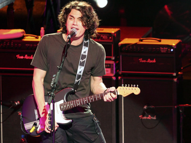 Man Playing Electric Guitar — Black, Energetic, Night