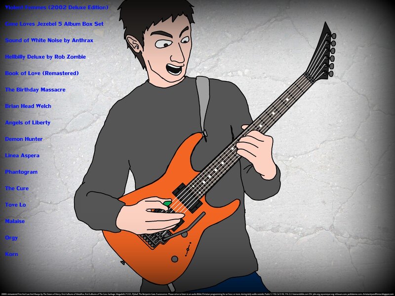 Man Playing Electric Guitar — Gray