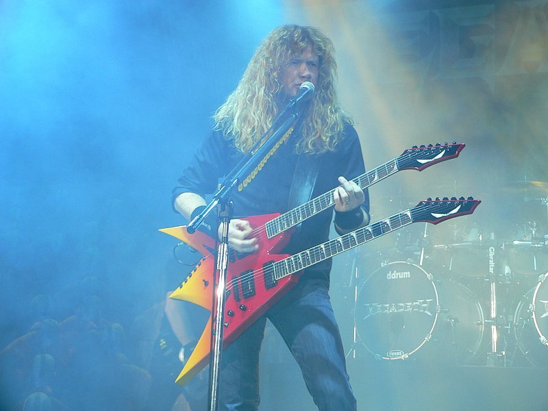 Man Playing Guitar — Blue, Dramatic, Photograph