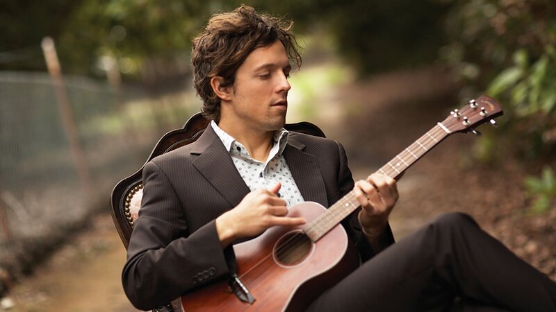 Man Playing Guitar — Brown, Calm, Afternoon