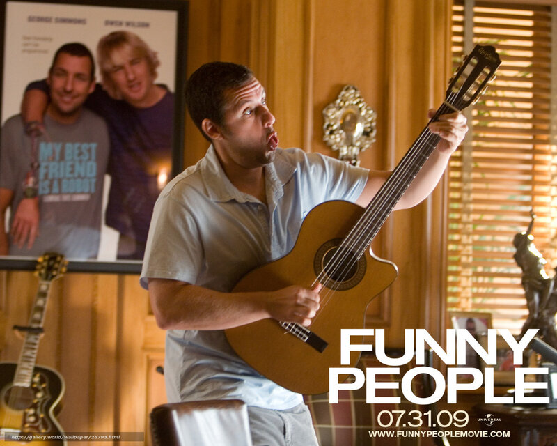 Man Playing Guitar — Brown, Humorous