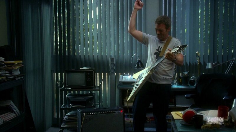 Man Playing Guitar — Gray, Energetic