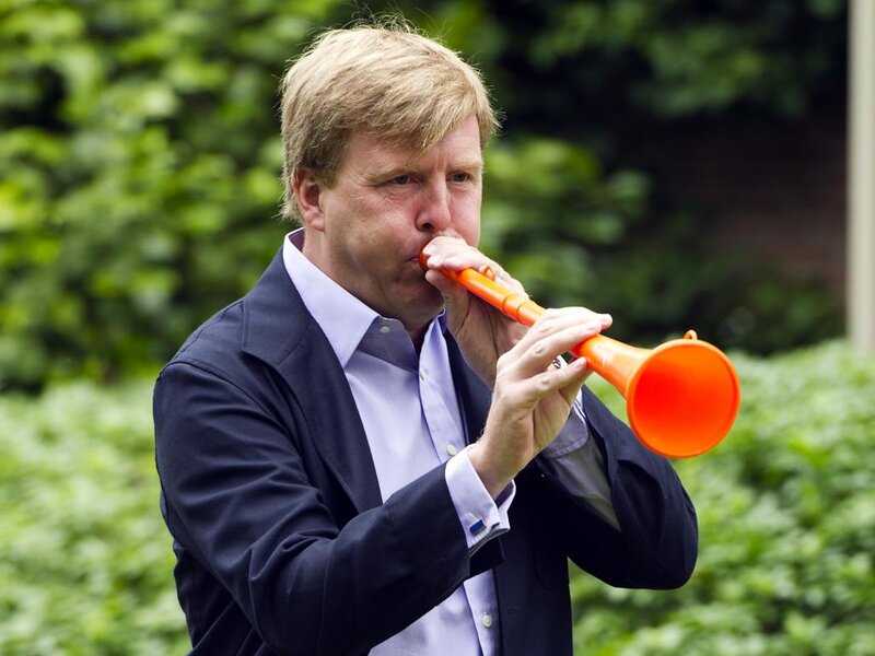 Man Playing Horn