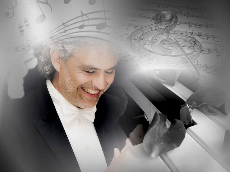 Man Playing Piano — Black, Joyful