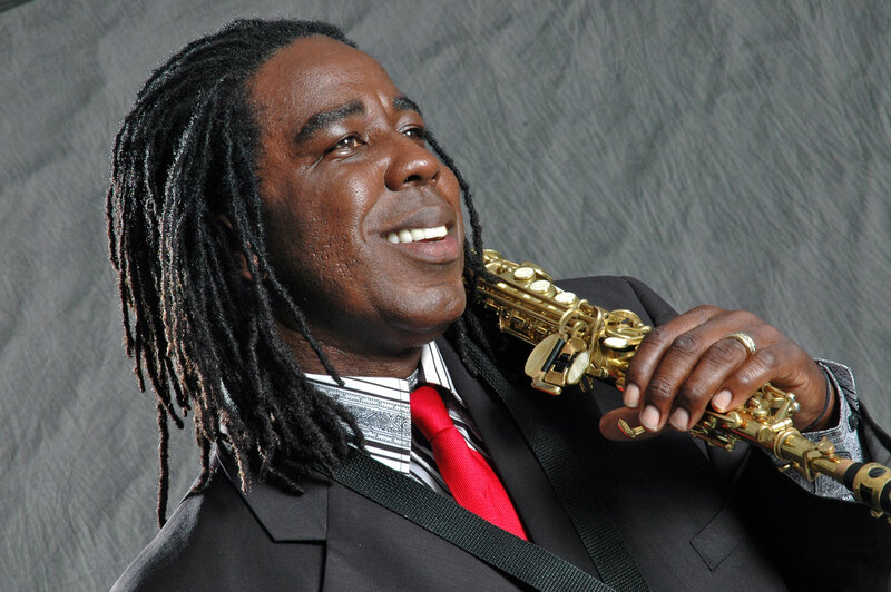 Man playing saxophone