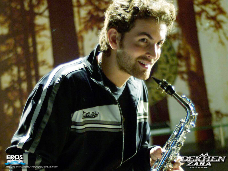 man playing saxophone