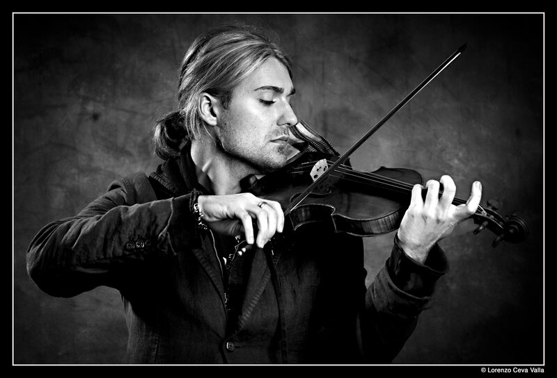 Man Playing Violin — Black, Dramatic, Photograph, Bow, Jacket