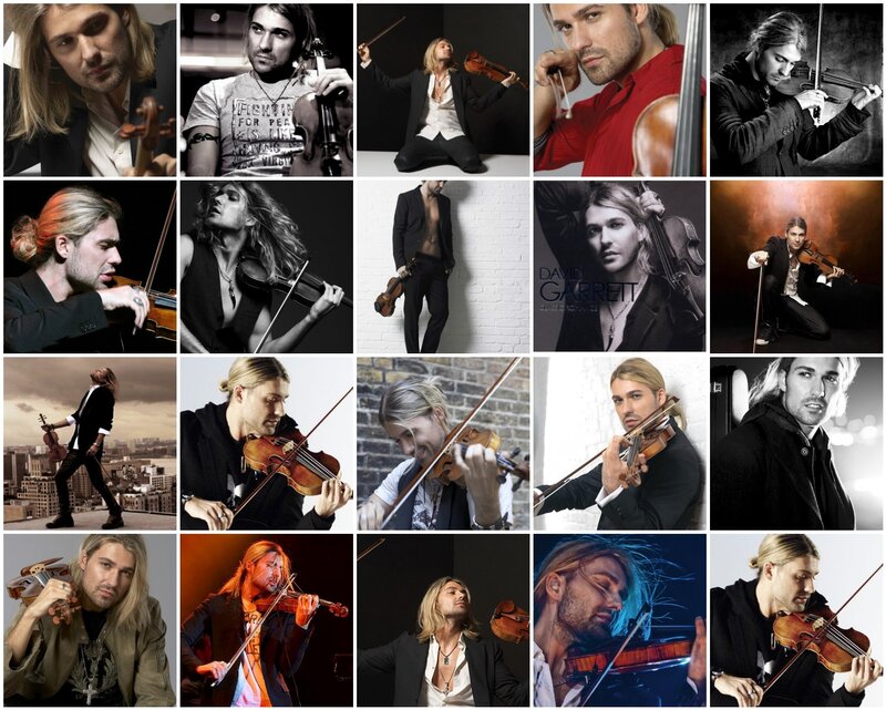Man Playing Violin — Black, Dramatic