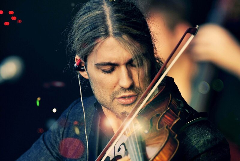 Man Playing Violin — Black, Focused, Night, Photograph
