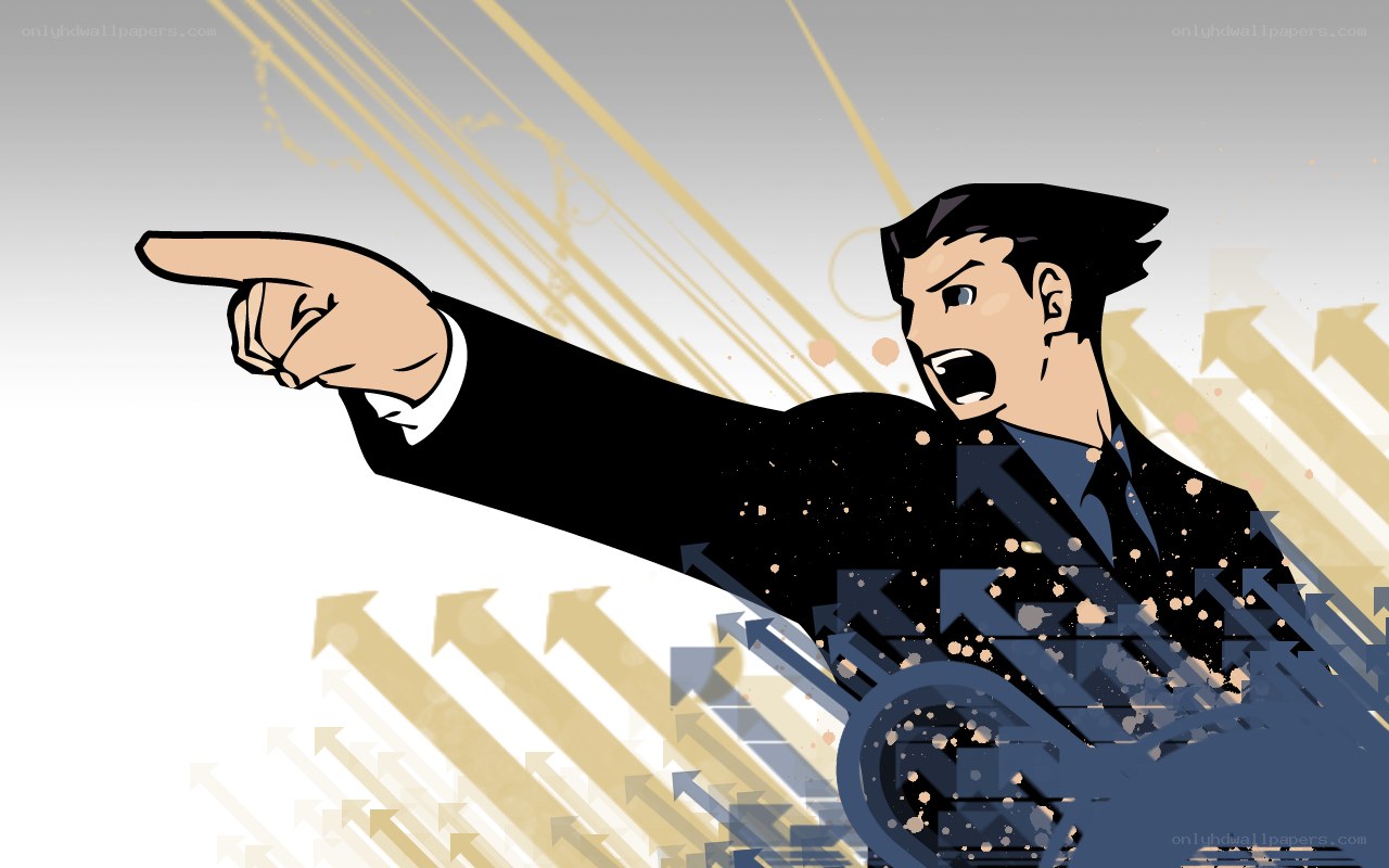 man pointing angrily