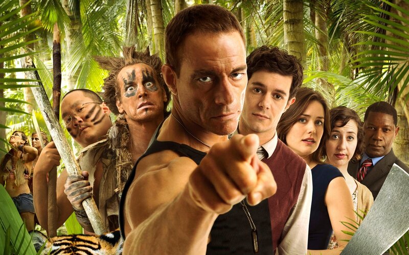 Man Pointing in Jungle