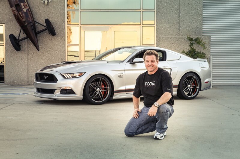 Man Posing with Car — Silver
