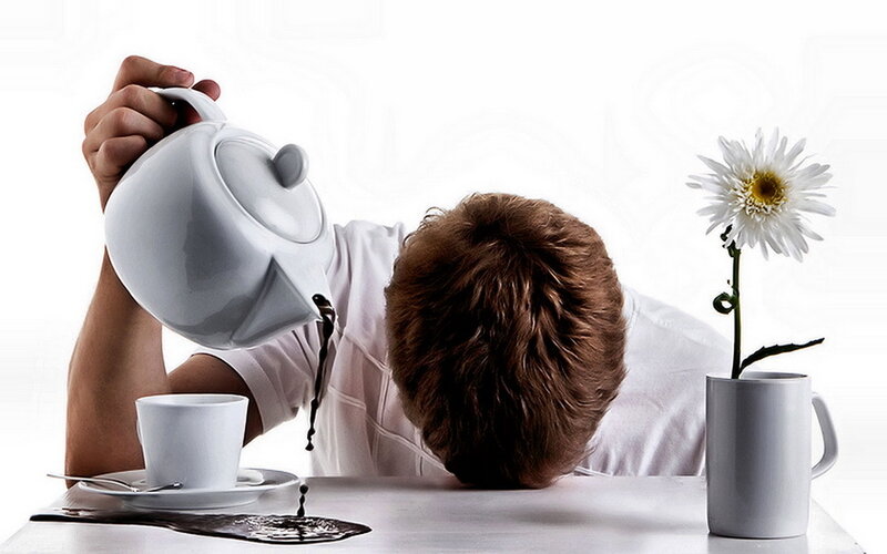 Man Pouring Tea