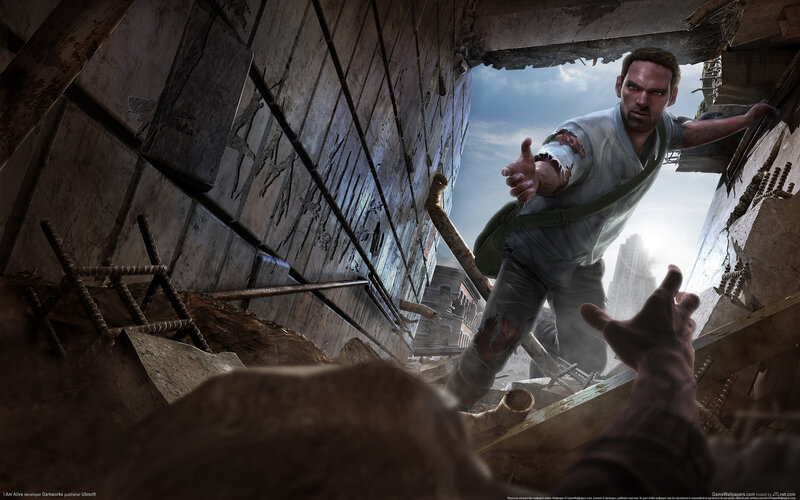 Man Reaching for Hand