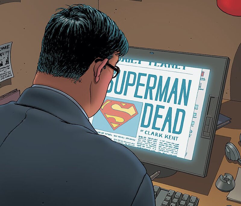 Man Reading Computer Screen