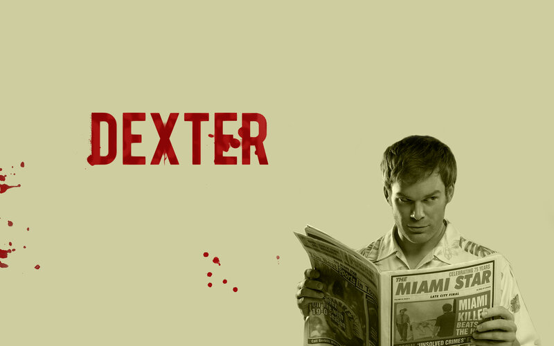 Man Reading Newspaper — Beige, Dark
