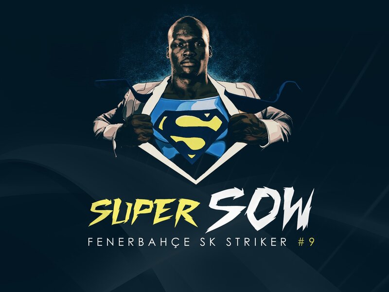Man Revealing Superman Suit — Blue