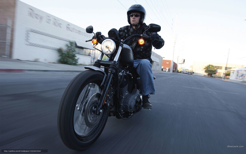 Man Riding Motorcycle — Black, Dynamic, Afternoon, Photograph, Helmet, Sunglasses