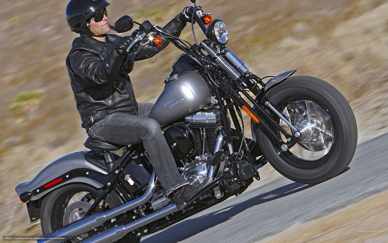 Man Riding Motorcycle — Black, Dynamic, Afternoon, Photograph, Road