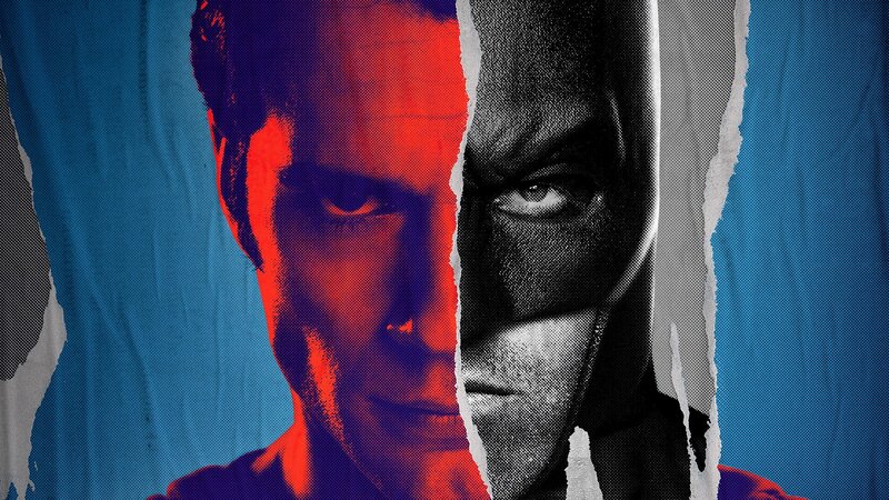 Man's Face Split in Half — Blue, Dramatic