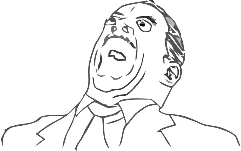 man screaming in anger