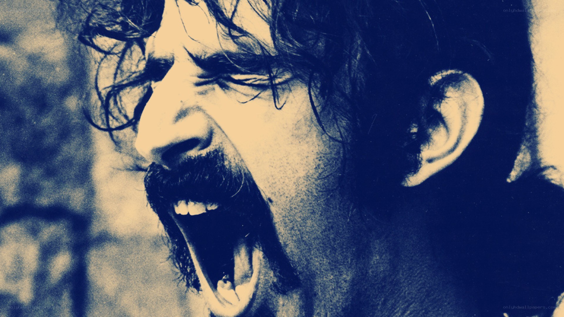 man screaming in distress