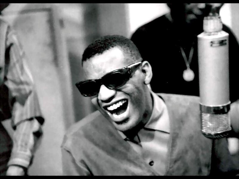 man singing in recording studio