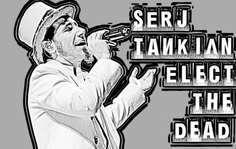 Man Singing into Microphone — Black, Dramatic, Illustration, Hat