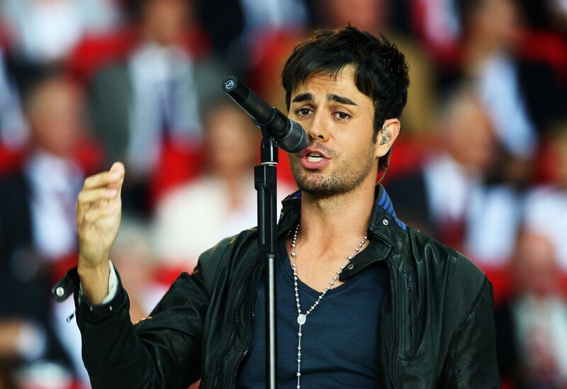 Man Singing into Microphone — Black, Energetic